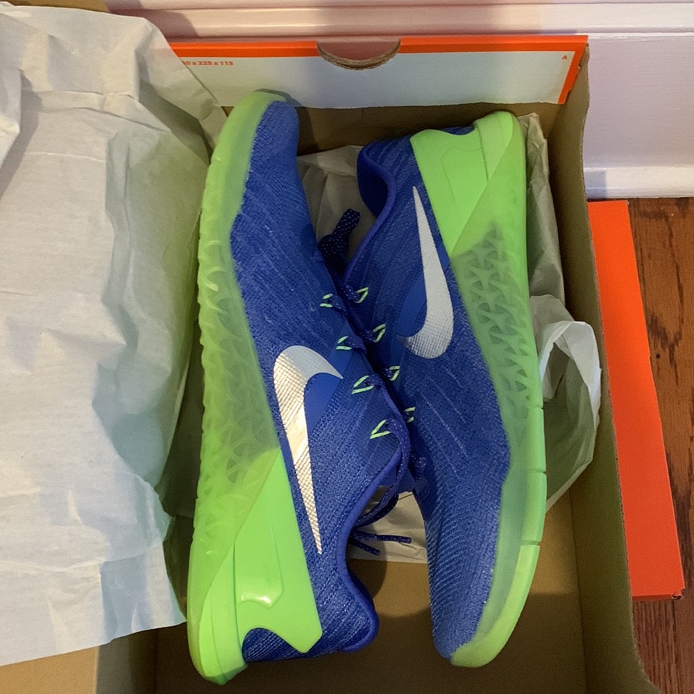 Nike Metcon 3 AMP (Wodapalooza). New in box, does not include receipt. 9.5 US